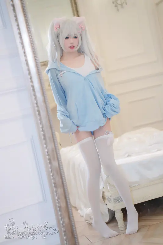 咬一口兔娘(黏黏团子兔) - NO.006 做你的猫 19